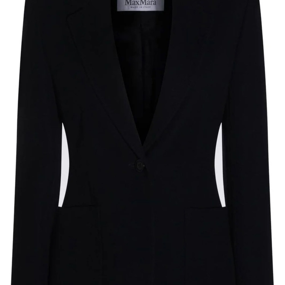 MaxMara Classic Black Suit Jacket